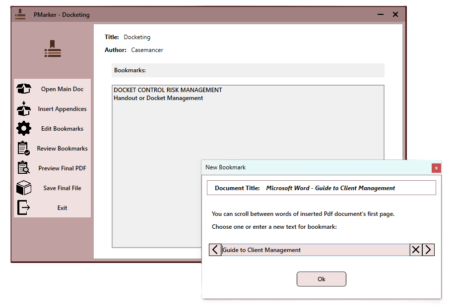 PMarker Screenshot 2