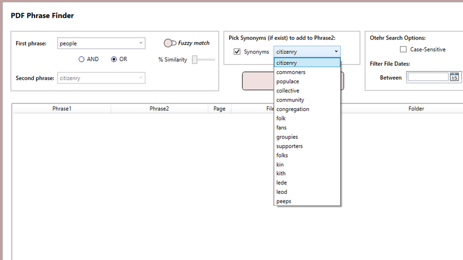 Pfinder Screenshot 1