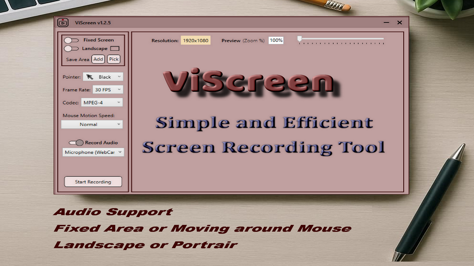 ViScreen Screenshot